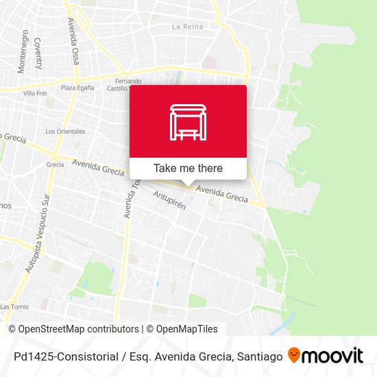 Pd1425-Consistorial / Esq. Avenida Grecia map