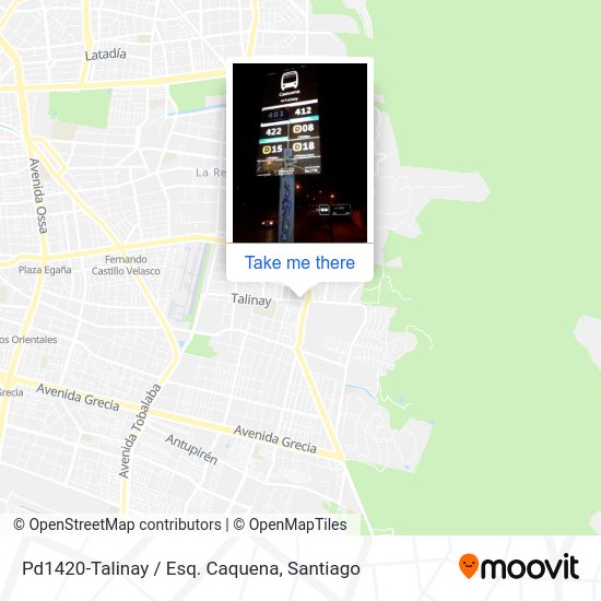 Mapa de Pd1420-Talinay / Esq. Caquena