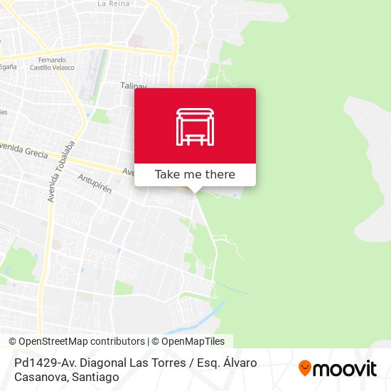 Pd1429-Av. Diagonal Las Torres / Esq. Álvaro Casanova map