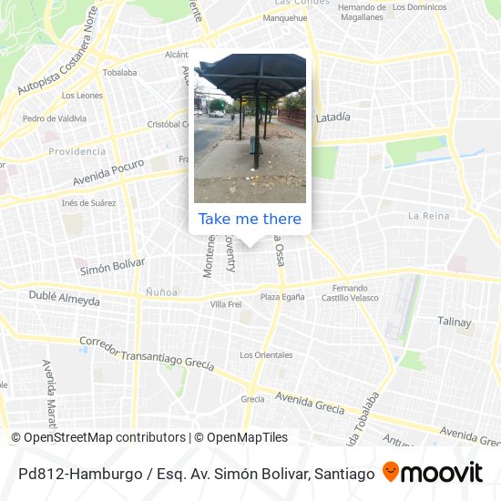 Pd812-Hamburgo / Esq. Av. Simón Bolivar map