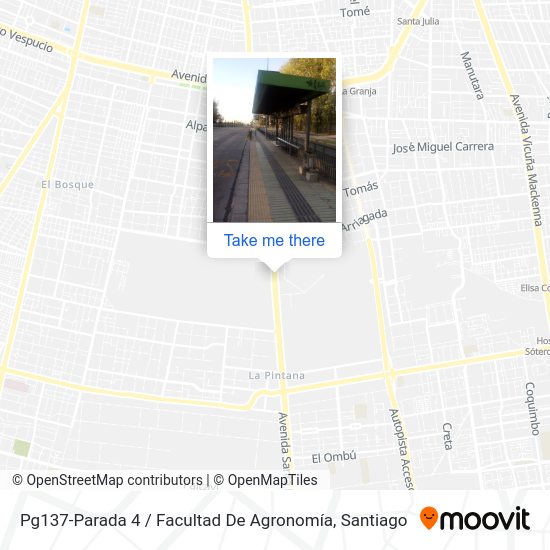 Mapa de Pg137-Parada 4 / Facultad De Agronomía