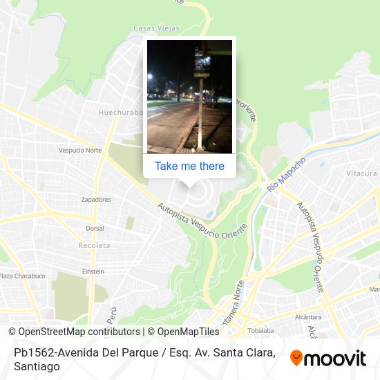 Mapa de Pb1562-Avenida Del Parque / Esq. Av. Santa Clara