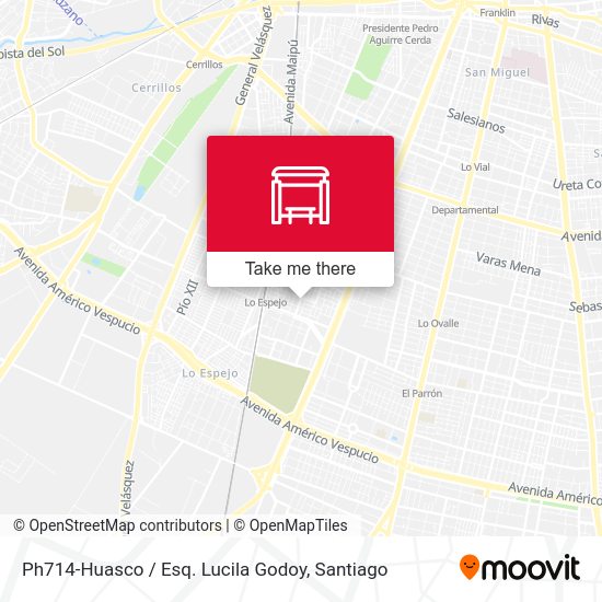 Ph714-Huasco / Esq. Lucila Godoy map