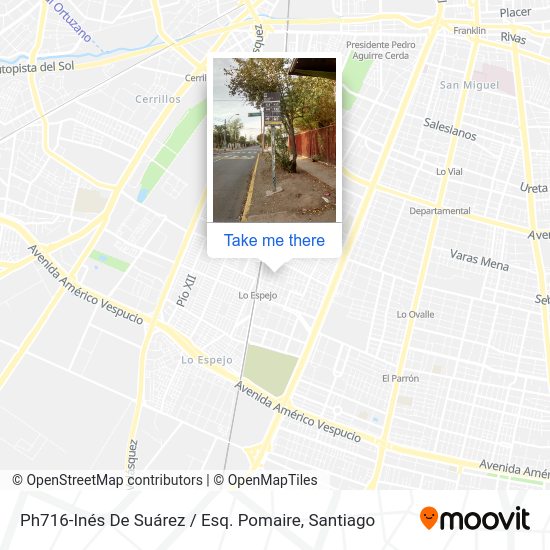 Ph716-Inés De Suárez / Esq. Pomaire map