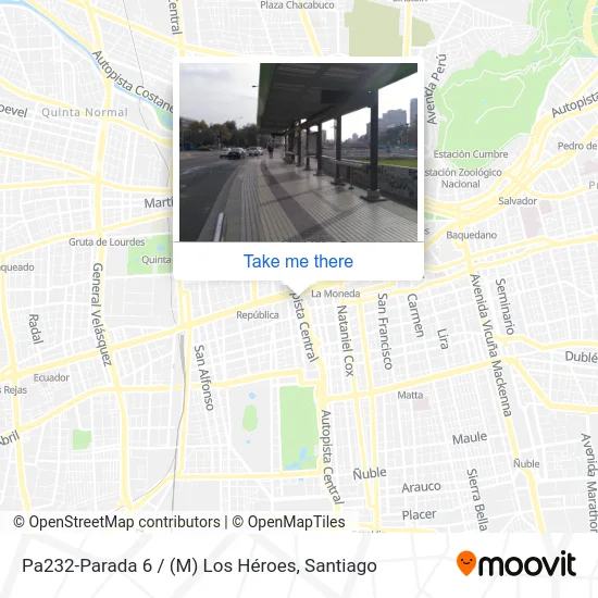 Pa232-Parada 6 / (M) Los Héroes map