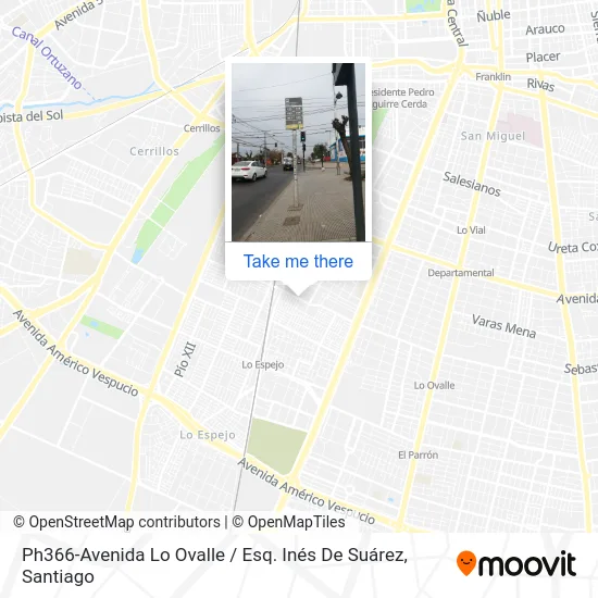 Ph366-Avenida Lo Ovalle / Esq. Inés De Suárez map
