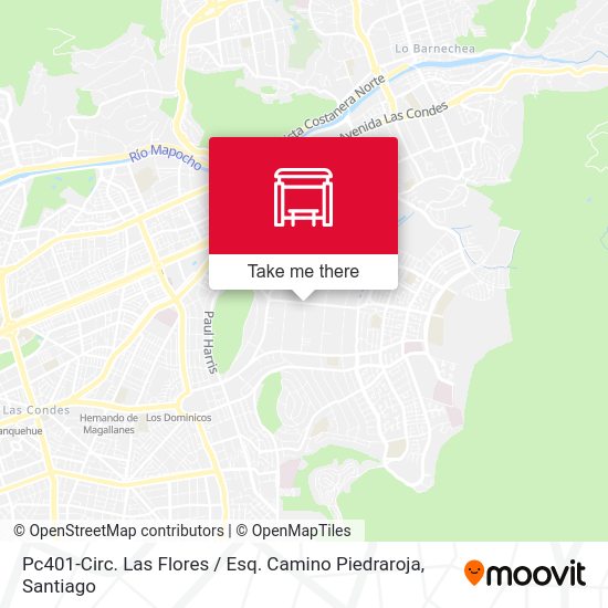 Pc401-Circ. Las Flores / Esq. Camino Piedraroja map