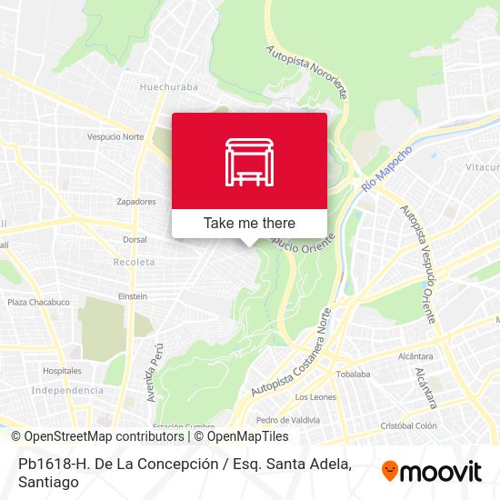 Mapa de Pb1618-H. De La Concepción / Esq. Santa Adela