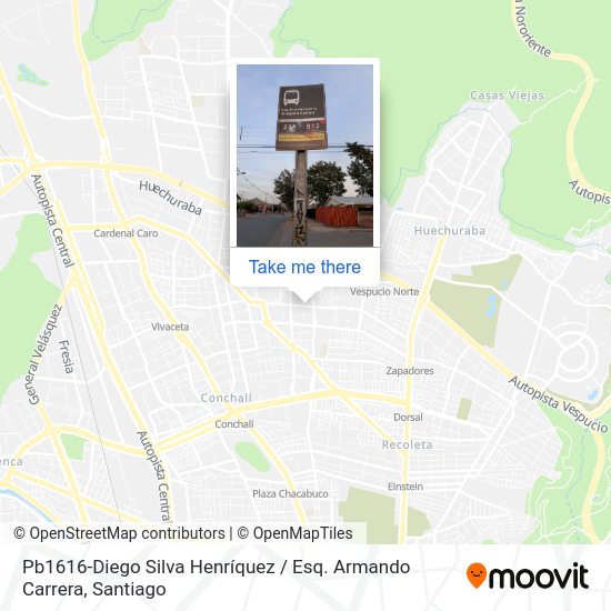 Mapa de Pb1616-Diego Silva Henríquez / Esq. Armando Carrera