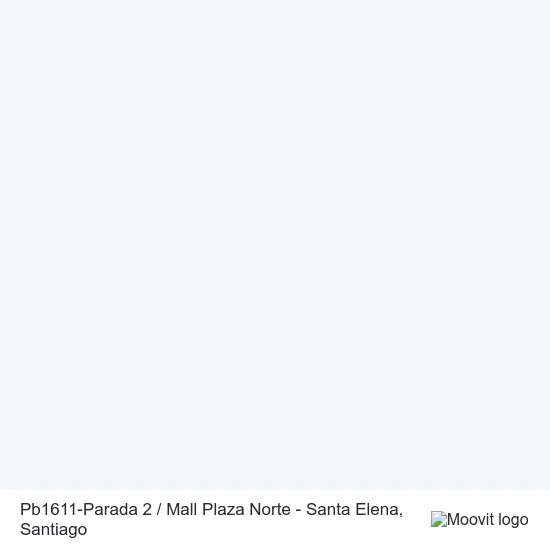 Pb1611-Parada 2 / Mall Plaza Norte - Santa Elena map