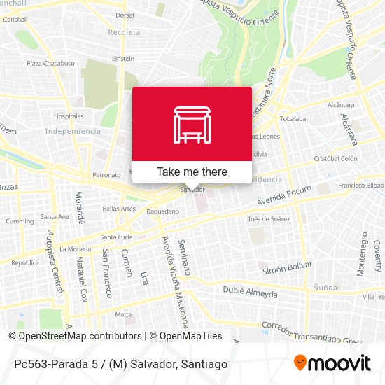 Pc563-Parada 5 / (M) Salvador map