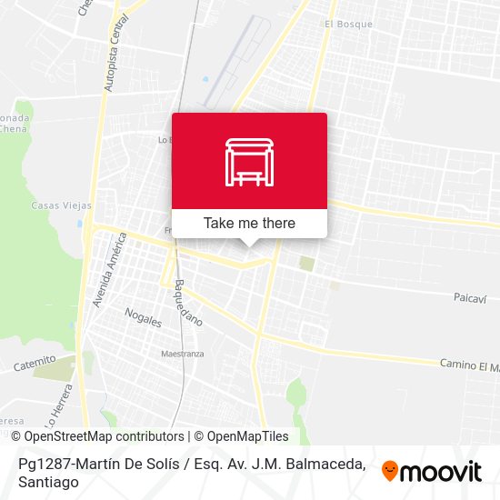 Pg1287-Martín De Solís / Esq. Av. J.M. Balmaceda map