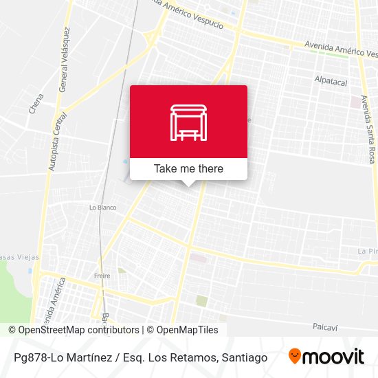 Pg878-Lo Martínez / Esq. Los Retamos map