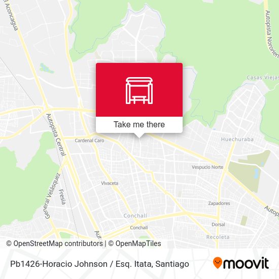 Mapa de Pb1426-Horacio Johnson / Esq. Itata