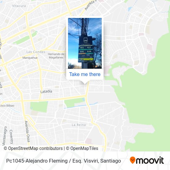 Pc1045-Alejandro Fleming / Esq. Visviri map