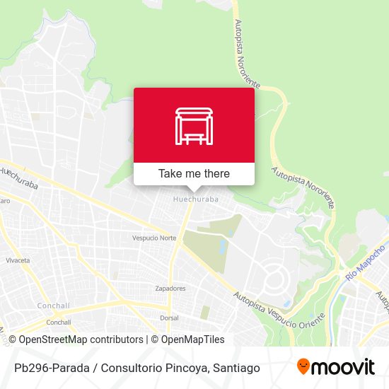 Pb296-Parada / Consultorio Pincoya map