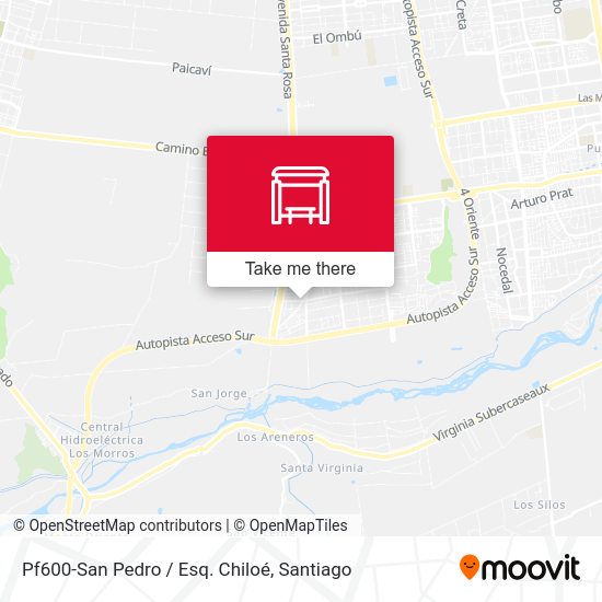 Pf600-San Pedro / Esq. Chiloé map