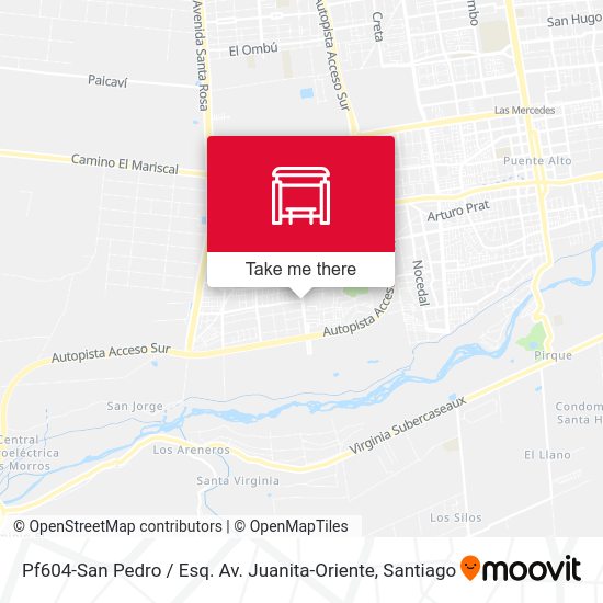 Mapa de Pf604-San Pedro / Esq. Av. Juanita-Oriente