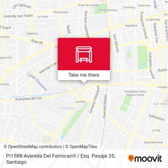 Pi1588-Avenida Del Ferrocarril / Esq. Pasaje 35 map