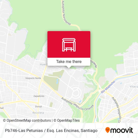 Pb746-Las Petunias / Esq. Las Encinas map
