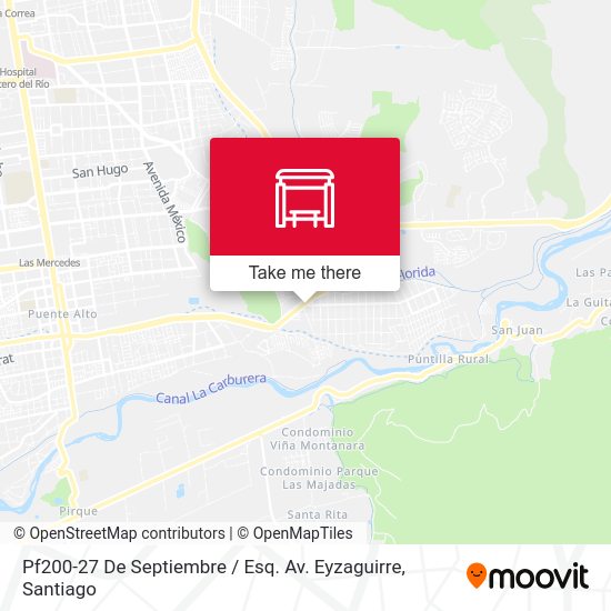 Pf200-27 De Septiembre / Esq. Av. Eyzaguirre map