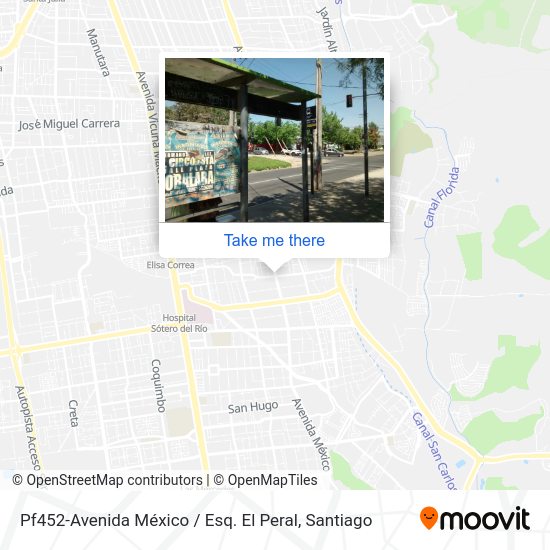Pf452-Avenida México / Esq. El Peral map