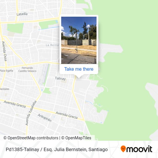 Pd1385-Talinay / Esq. Julia Bernstein map