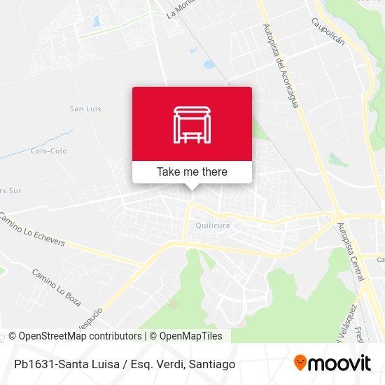 Mapa de Pb1631-Santa Luisa / Esq. Verdi