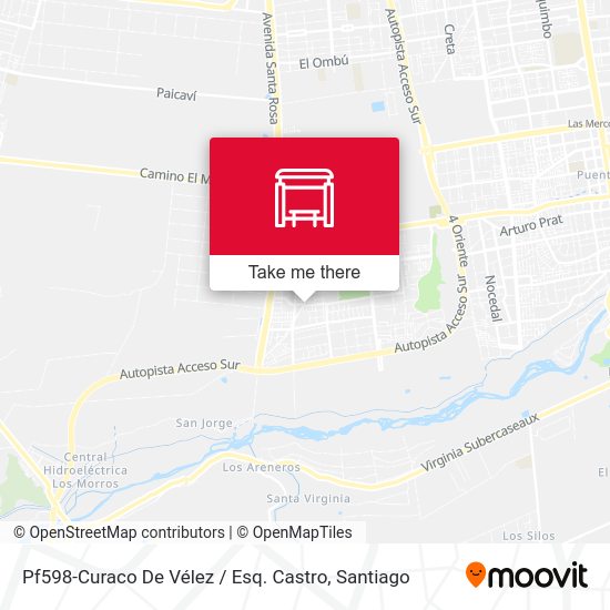 Mapa de Pf598-Curaco De Vélez / Esq. Castro