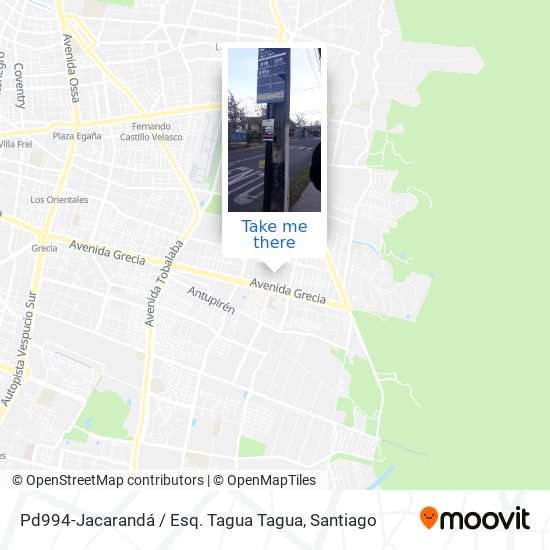 Pd994-Jacarandá / Esq. Tagua Tagua map