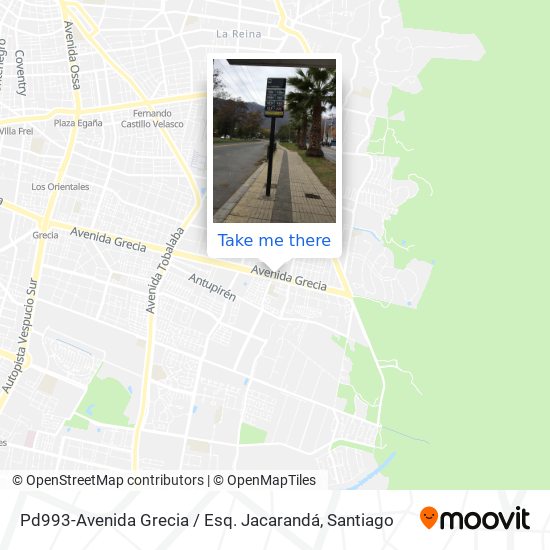 Pd993-Avenida Grecia / Esq. Jacarandá map