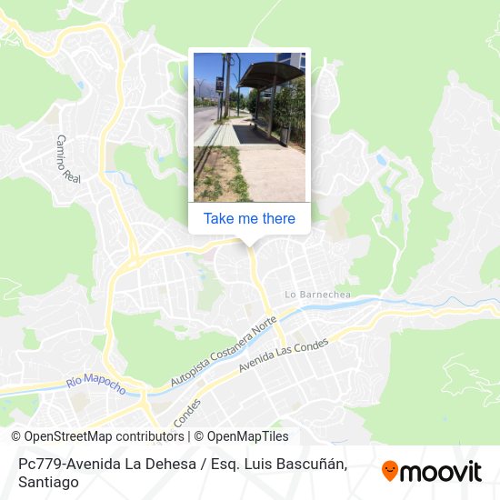 Pc779-Avenida La Dehesa / Esq. Luis Bascuñán map