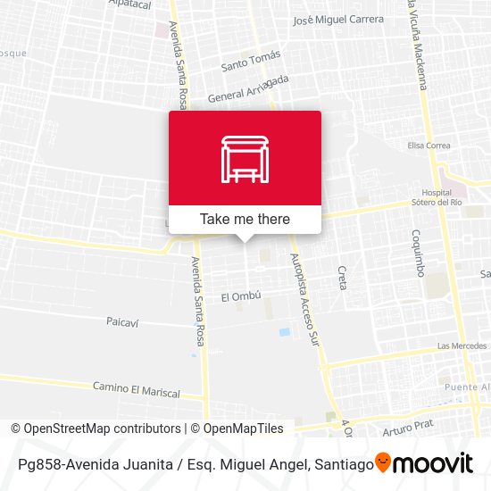 Pg858-Avenida Juanita / Esq. Miguel Angel map