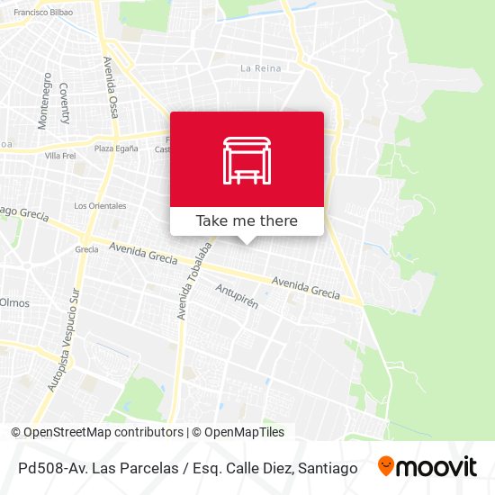 Pd508-Av. Las Parcelas / Esq. Calle Diez map