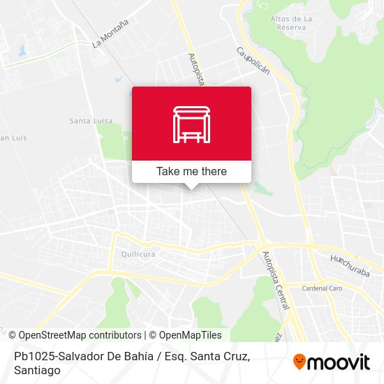 Pb1025-Salvador De Bahía / Esq. Santa Cruz map