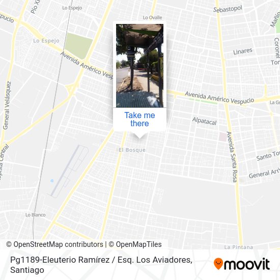 Mapa de Pg1189-Eleuterio Ramírez / Esq. Los Aviadores