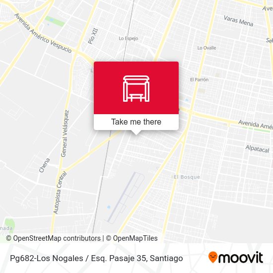 Pg682-Los Nogales / Esq. Pasaje 35 map