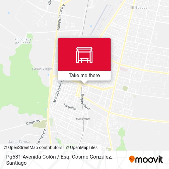 Pg531-Avenida Colón / Esq. Cosme González map
