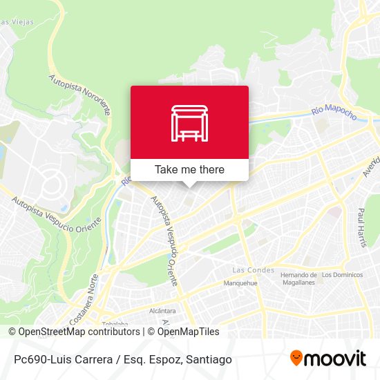 Pc690-Luis Carrera / Esq. Espoz map