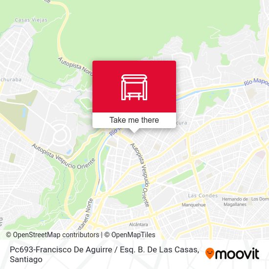 Pc693-Francisco De Aguirre / Esq. B. De Las Casas map