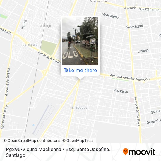 Pg290-Vicuña Mackenna / Esq. Santa Josefina map