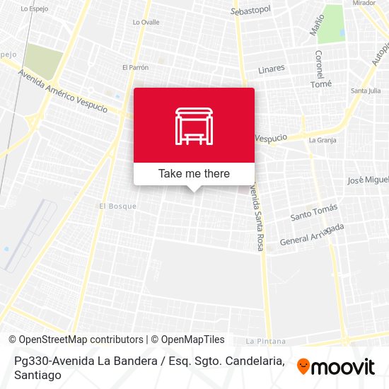 Pg330-Avenida La Bandera / Esq. Sgto. Candelaria map