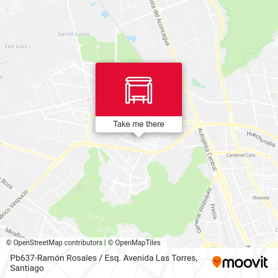 Pb637-Ramón Rosales / Esq. Avenida Las Torres map