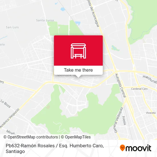 Pb632-Ramón Rosales / Esq. Humberto Caro map