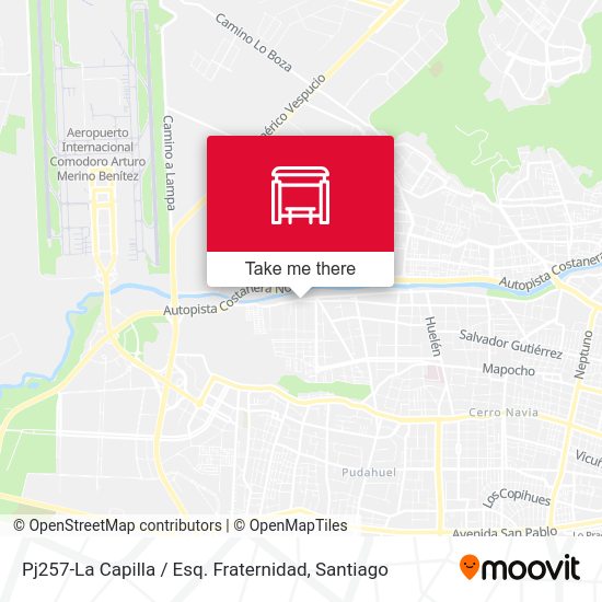 Pj257-La Capilla / Esq. Fraternidad map