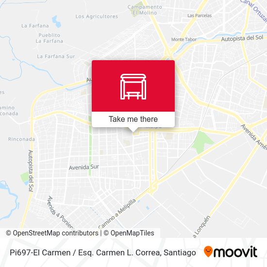 Pi697-El Carmen / Esq. Carmen L. Correa map