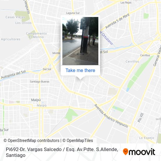 Pi692-Dr. Vargas Salcedo / Esq. Av.Pdte. S.Allende map