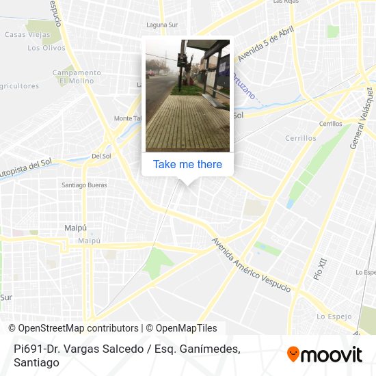 Mapa de Pi691-Dr. Vargas Salcedo / Esq. Ganímedes