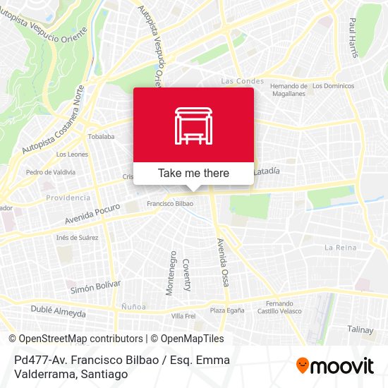 Mapa de Pd477-Av. Francisco Bilbao / Esq. Emma Valderrama