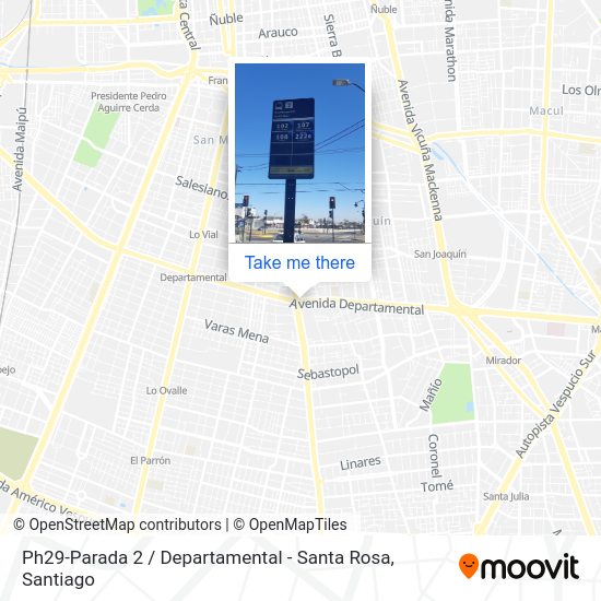 Ph29-Parada 2 / Departamental - Santa Rosa map